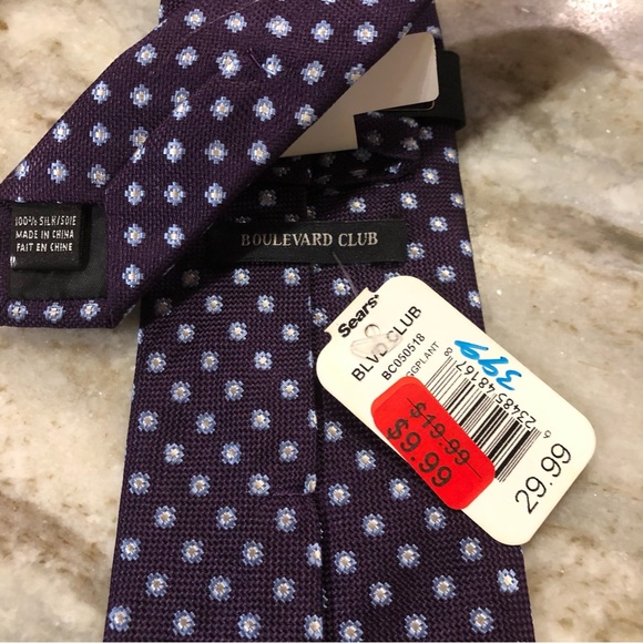 Men’s Neckties - Ten Ties in various colours, some 100% silk - Picture 7 of 11